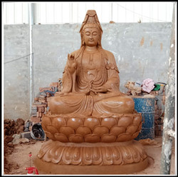 2米觀音菩薩泥塑